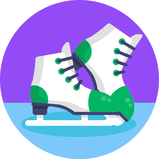 tênis de patinação no gelo Generic Circular Ícone