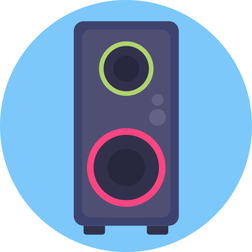 Loudspeaker Generic Circular icon