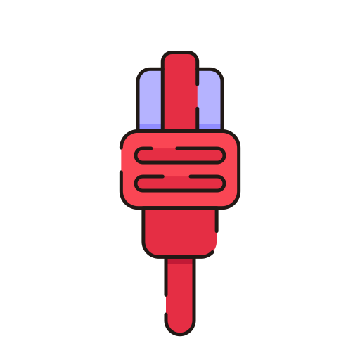 hdmi 케이블 Generic Outline Color icon