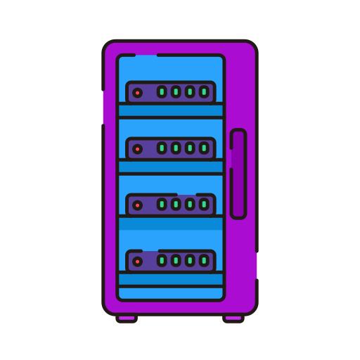 Cpu tower Generic Outline Color icon
