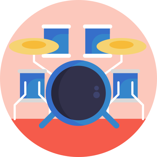 drumstel Generic Circular icoon
