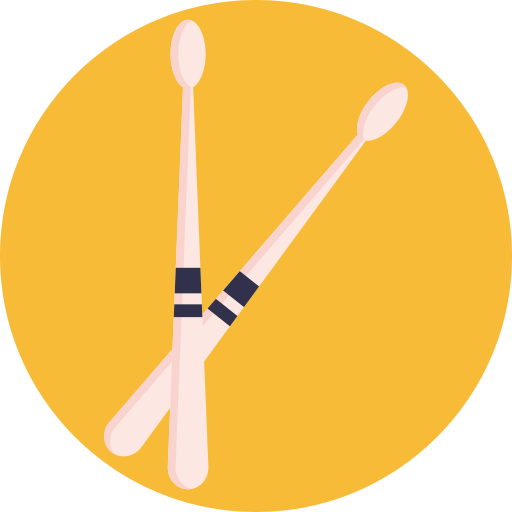 Drumsticks Generic Circular icon