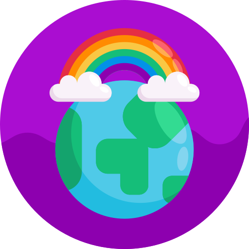 arco iris Generic Circular icono