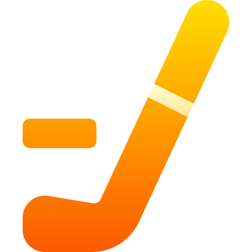 hockey Basic Gradient Gradient icoon