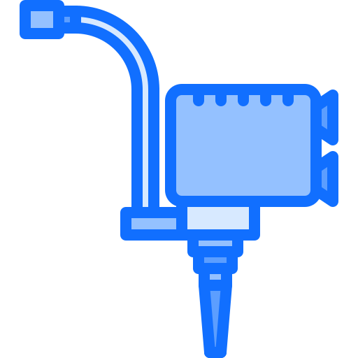 pompe Coloring Blue Icône