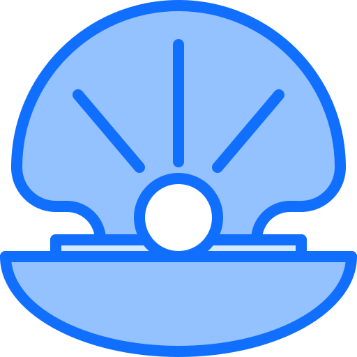 concha Coloring Blue icono