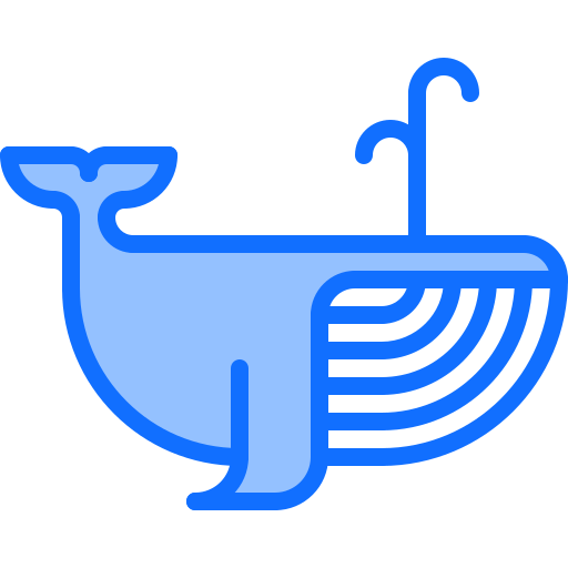 balena Coloring Blue icona