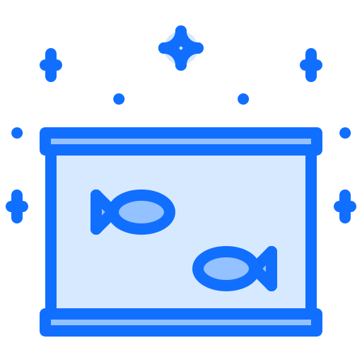 akwarium Coloring Blue ikona
