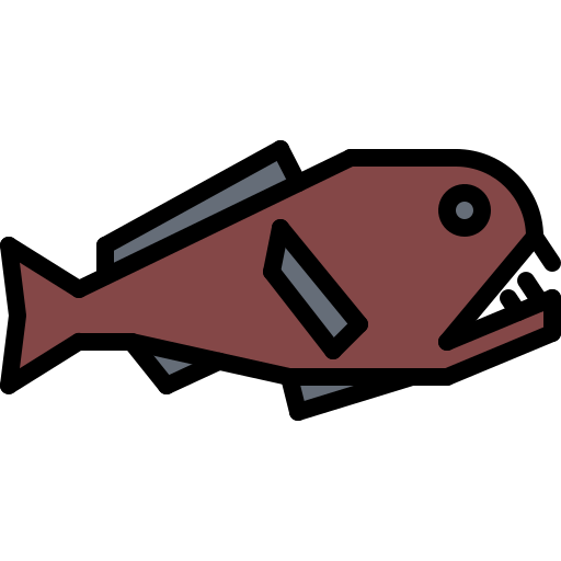 piranha Coloring Color Icône