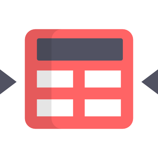 Spreadsheet Special Flat icon