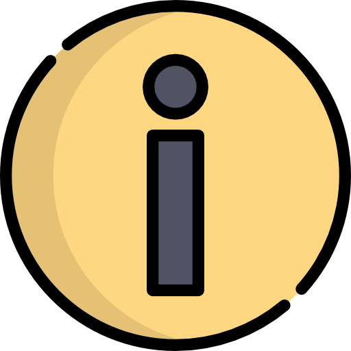 información Special Lineal color icono