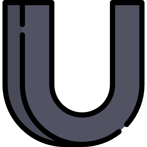 buchstabe u Special Lineal color icon