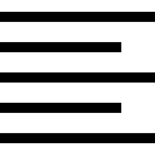 Left alignment Pixel Solid icon