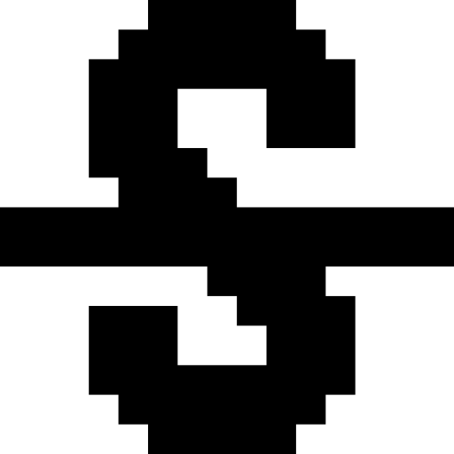 barrato Pixel Solid icona