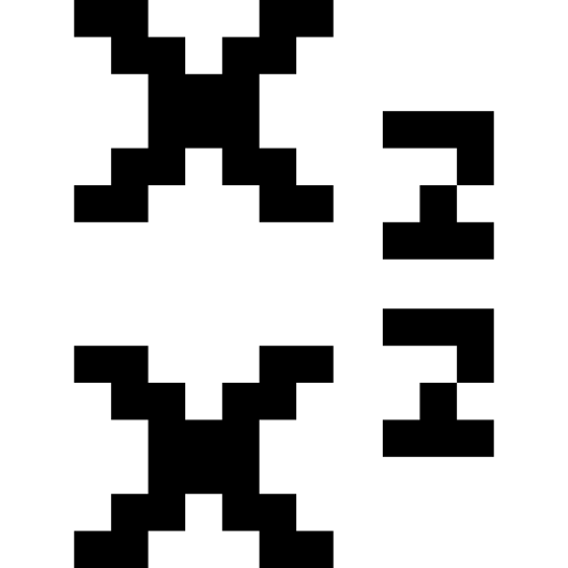 Нижний индекс Pixel Solid иконка
