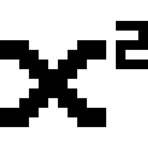 Надстрочный Pixel Solid иконка