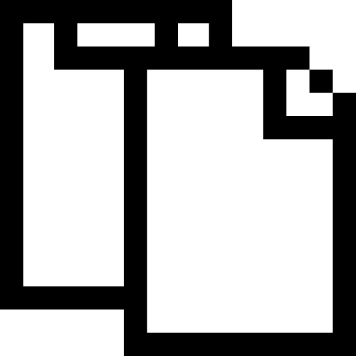 Paste Pixel Outline icon