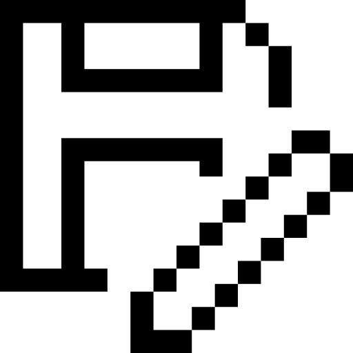 salva Pixel Outline icona