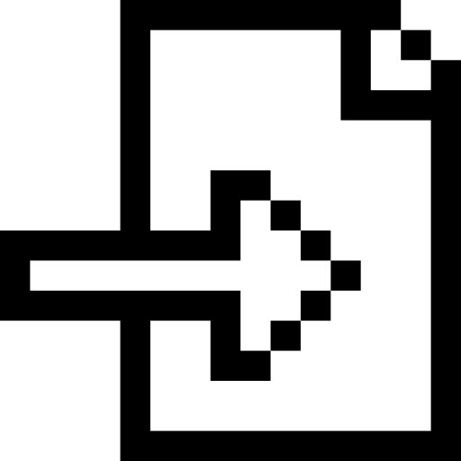 importar Pixel Outline Ícone