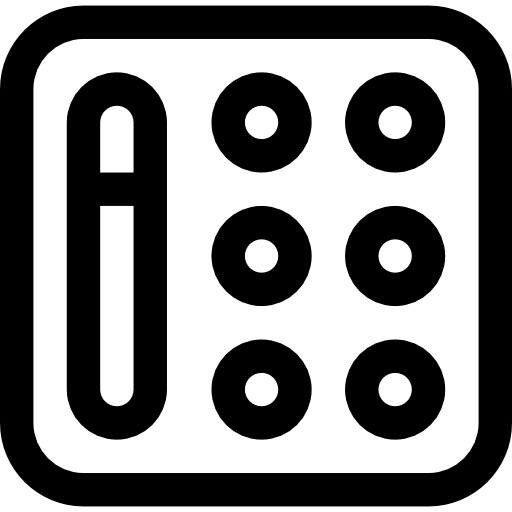アイシャドウ Basic Rounded Lineal icon