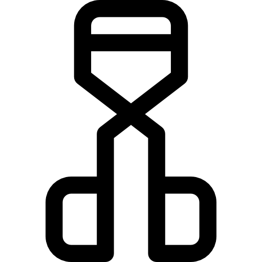 piegaciglia Basic Rounded Lineal icona