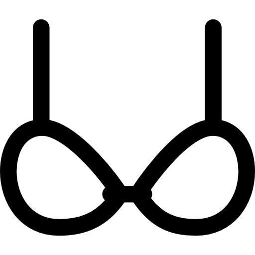 Brassiere Basic Rounded Lineal icon