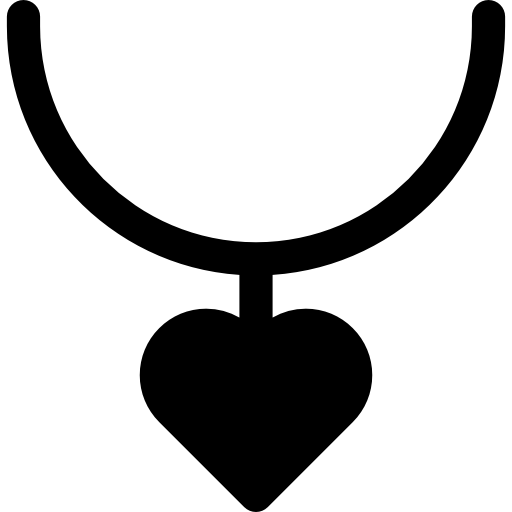 Necklace Basic Rounded Filled icon