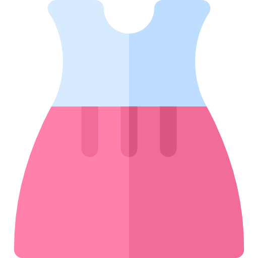 vestido Basic Rounded Flat icono