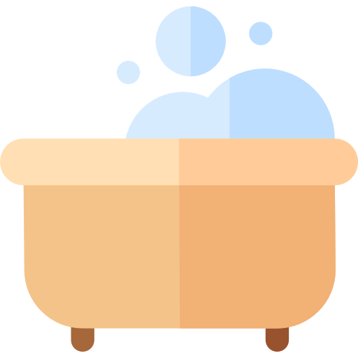 vasca da bagno Basic Rounded Flat icona