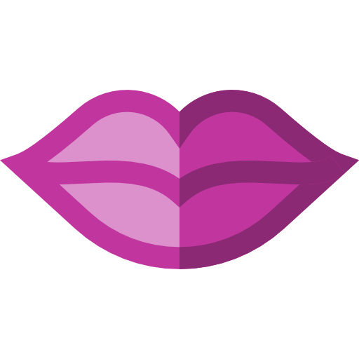 Lips Basic Rounded Flat icon