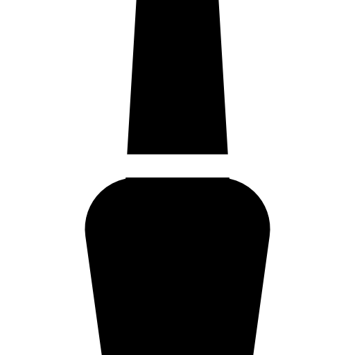 nagelpolitur Basic Rounded Filled icon
