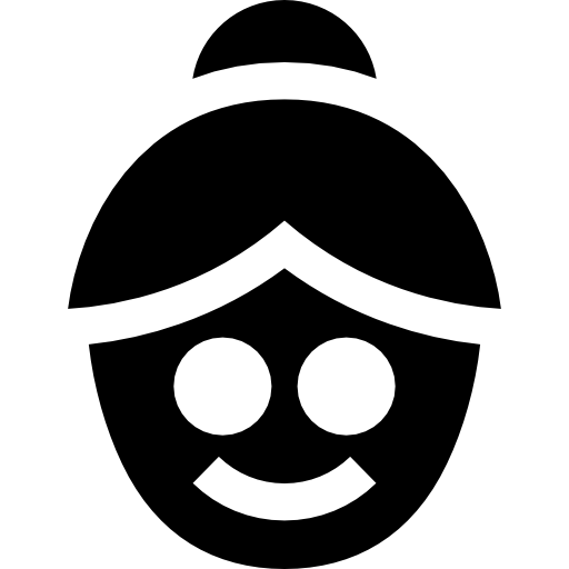 顔 Basic Rounded Filled icon