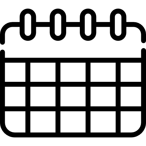 calendario Special Lineal icono