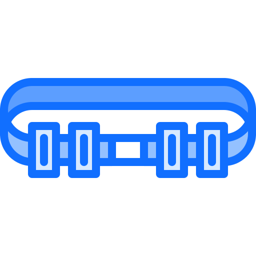 Weights Coloring Blue icon