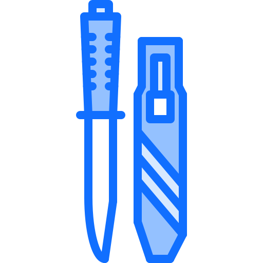 Knife Coloring Blue icon