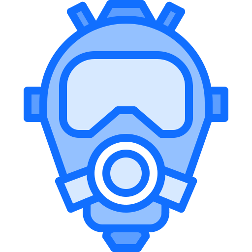 Mask Coloring Blue icon