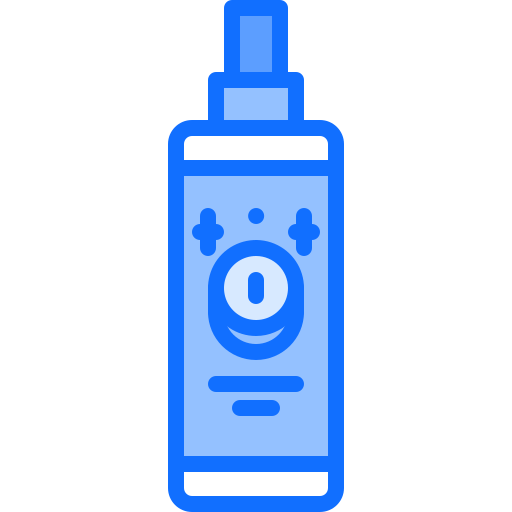 aerosol de limpieza Coloring Blue icono