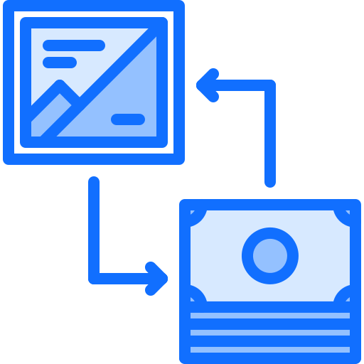 Purchase Coloring Blue icon