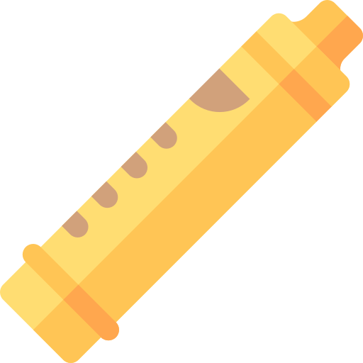 flöte Basic Rounded Flat icon