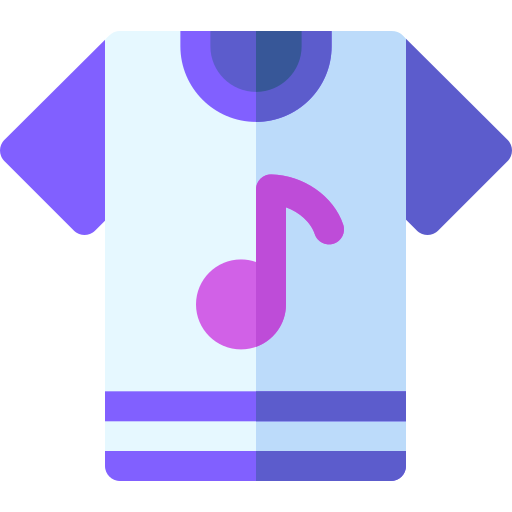 t-shirt Basic Rounded Flat icon