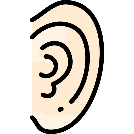orecchie Vitaliy Gorbachev Lineal Color icona