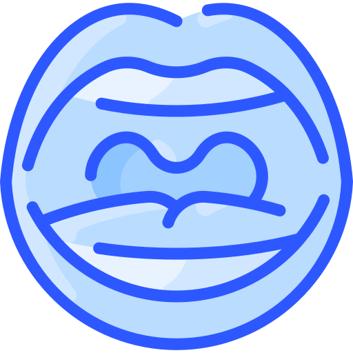 Mouth Vitaliy Gorbachev Blue icon
