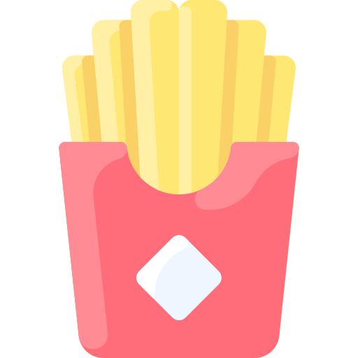 French fries Vitaliy Gorbachev Flat icon