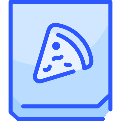 Pizza box Vitaliy Gorbachev Blue icon