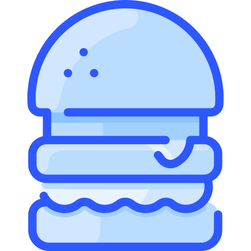 hamburger Vitaliy Gorbachev Blue icona