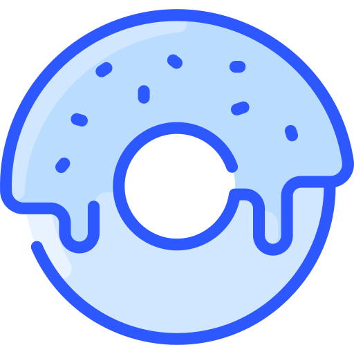 donut Vitaliy Gorbachev Blue Icône