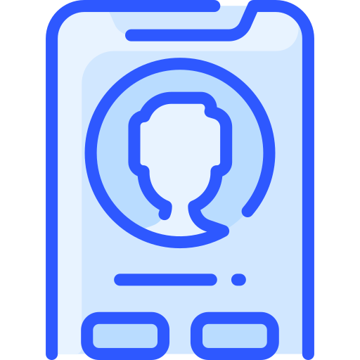 Profile Vitaliy Gorbachev Blue icon