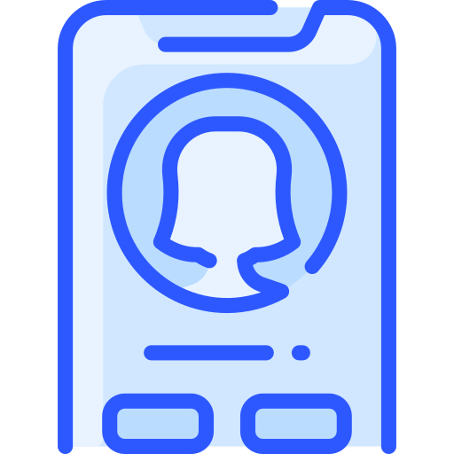 Profile Vitaliy Gorbachev Blue icon