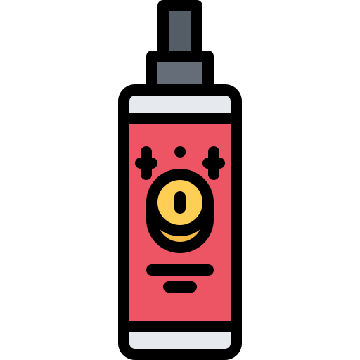 Cleaning spray Coloring Color icon