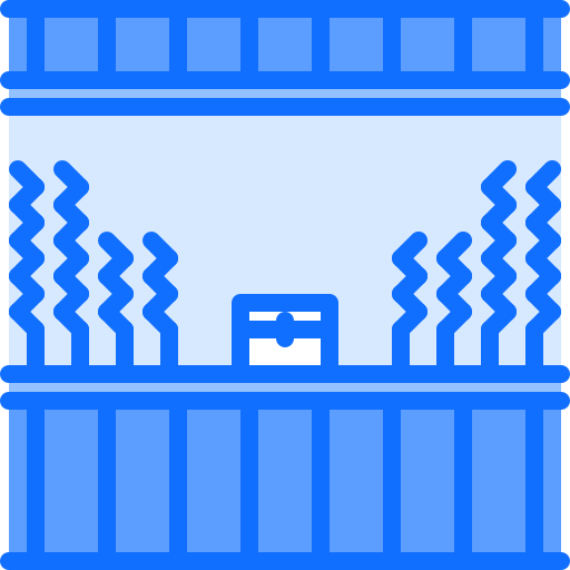 acuario Coloring Blue icono